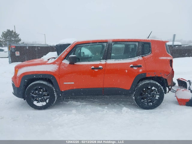 Продаж на аукціоні авто 2016 Jeep Renegade Sport, vin: ZACCJBAW9GPC94513, номер лоту: 12543220