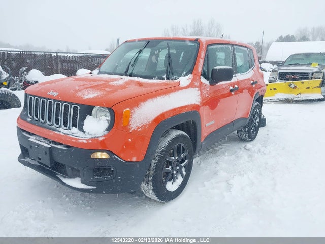 Продаж на аукціоні авто 2016 Jeep Renegade Sport, vin: ZACCJBAW9GPC94513, номер лоту: 12543220
