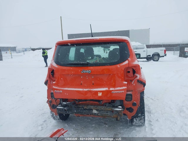 Продаж на аукціоні авто 2016 Jeep Renegade Sport, vin: ZACCJBAW9GPC94513, номер лоту: 12543220