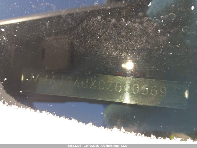 Aukcja sprzedaży 2012 Mitsubishi Rvr Se, vin: JA4AJ3AUXCZ600569, numer aukcji: 12543221