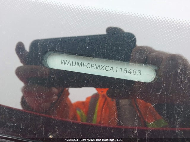 12543234 :رقم المزاد ، WAUMFCFMXCA118483 vin ، 2012 Audi A3 Premium Plus مزاد بيع