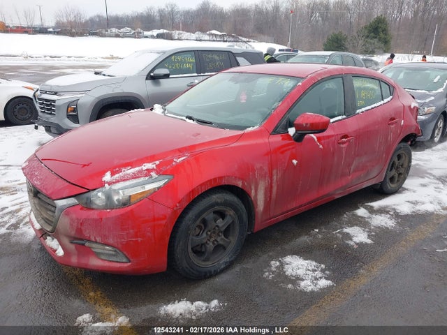 2018 Mazda Mazda3 მანქანა იყიდება აუქციონზე, vin: JM1BN1U79J1189430, აუქციონის ნომერი: 12543241