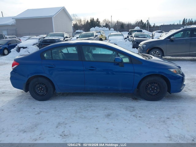 2013 Honda Civic Lx მანქანა იყიდება აუქციონზე, vin: 2HGFB2F45DH020239, აუქციონის ნომერი: 12543276