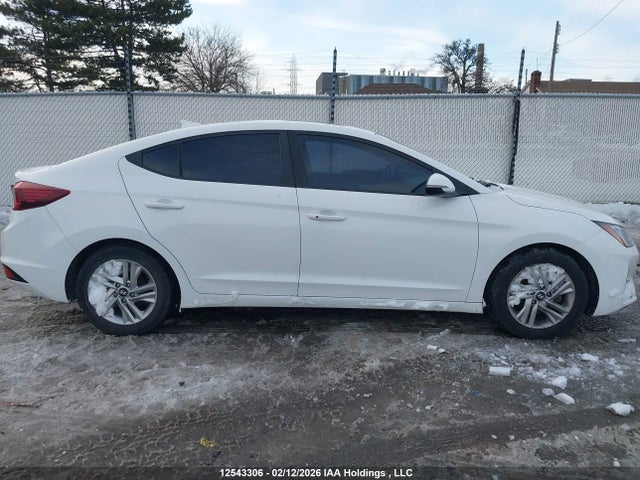 12543306 :رقم المزاد ، KMHD84LF1KU769521 vin ، 2019 Hyundai Elantra Sel/value/limited مزاد بيع