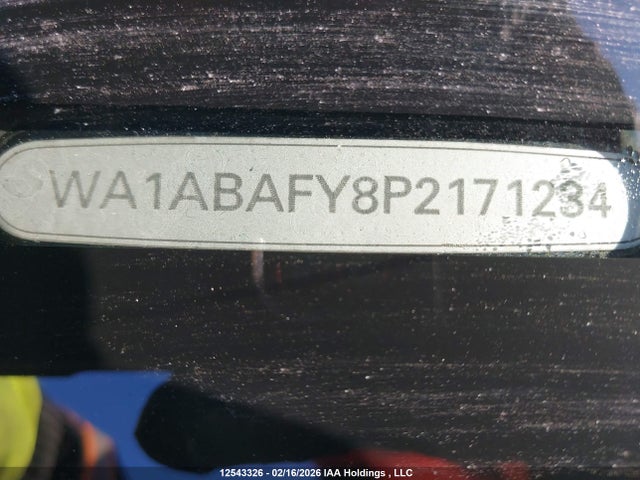 12543326 :رقم المزاد ، WA1ABAFY8P2171234 vin ، 2023 Audi Q5 40 Komfort مزاد بيع