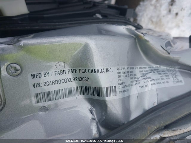 Dodge Grand Caravan Premium Plus 2020 2C4RDGCGXLR243032 Image 9
