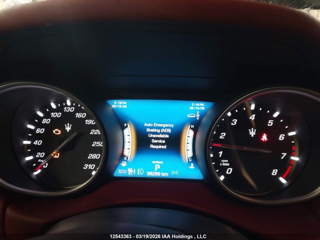 ZN661YUS7LX356053 Maserati Levante S Gransport