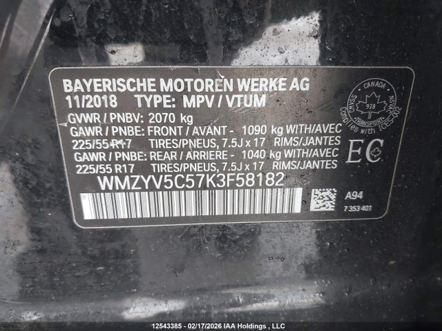 Mini Cooper Countryman All4 2019 WMZYV5C57K3F58182 Image 9