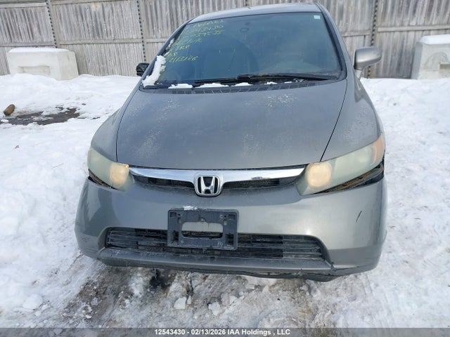 Aukcja sprzedaży 2006 Honda Civic, vin: 2HGFA16546H039535, numer aukcji: 12543430
