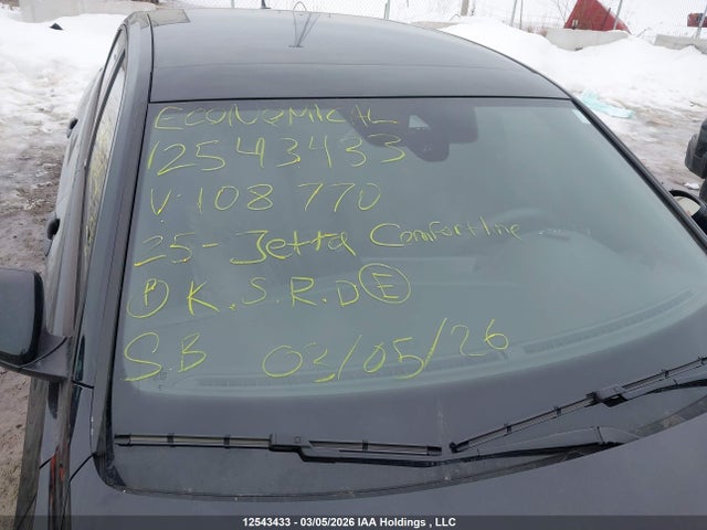 12543433 :رقم المزاد ، 3VWSX7BU3SM108770 vin ، 2025 Volkswagen Jetta Comfortline مزاد بيع