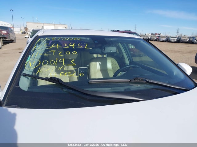 Aukcja sprzedaży 2011 Lexus Ct 200, vin: JTHKD5BH3B2001193, numer aukcji: 12543452