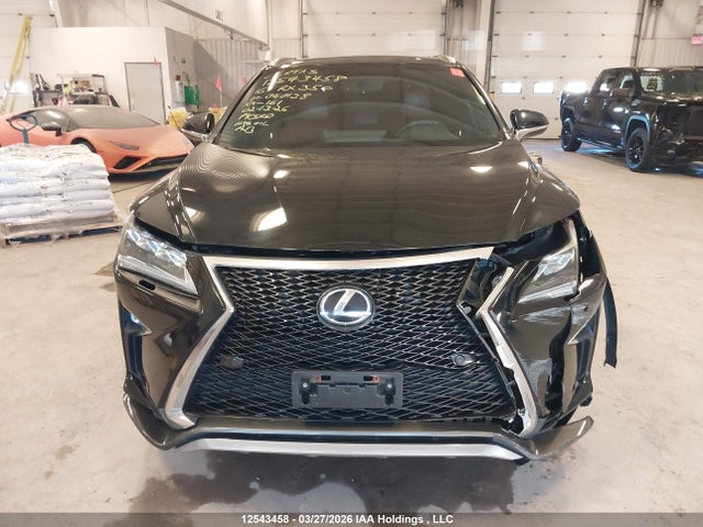 12543458 :رقم المزاد ، 2T2BZMCAXGC040138 vin ، 2016 Lexus Rx 350/base/f Sport مزاد بيع