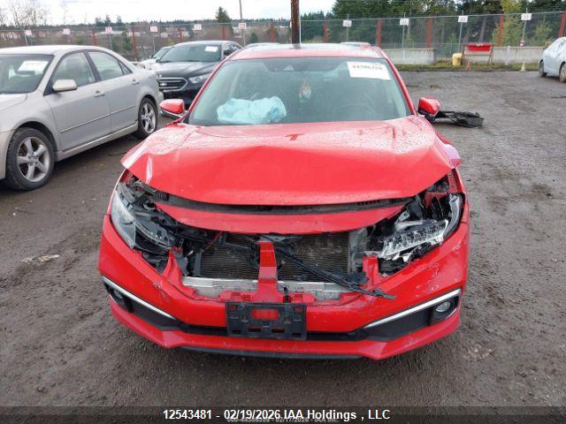 Продажа на аукционе авто 2019 Honda Civic Touring, vin: 2HGFC1F92KH106902, номер лота: 12543481