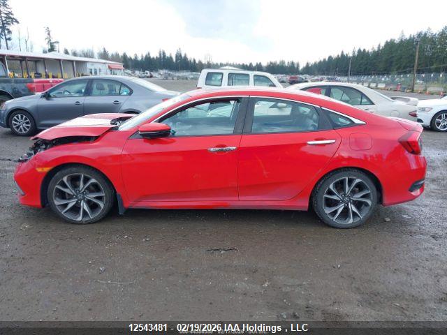 Продажа на аукционе авто 2019 Honda Civic Touring, vin: 2HGFC1F92KH106902, номер лота: 12543481