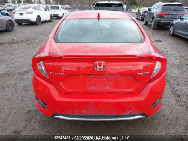 Продажа на аукционе авто 2019 Honda Civic Touring, vin: 2HGFC1F92KH106902, номер лота: 12543481