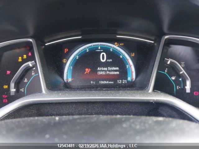 Продажа на аукционе авто 2019 Honda Civic Touring, vin: 2HGFC1F92KH106902, номер лота: 12543481
