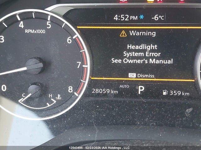 Продаж на аукціоні авто 2025 Nissan Rogue, vin: JN8BT3BB4SW147393, номер лоту: 12543495