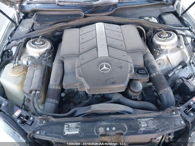 Aukcja sprzedaży 2003 Mercedes-benz S 430 Swb 4matic, vin: WDBNF83J63A374410, numer aukcji: 12543500