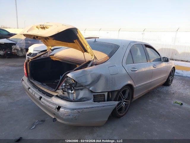Aukcja sprzedaży 2003 Mercedes-benz S 430 Swb 4matic, vin: WDBNF83J63A374410, numer aukcji: 12543500