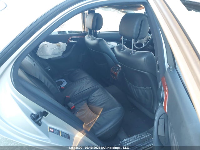 Aukcja sprzedaży 2003 Mercedes-benz S 430 Swb 4matic, vin: WDBNF83J63A374410, numer aukcji: 12543500