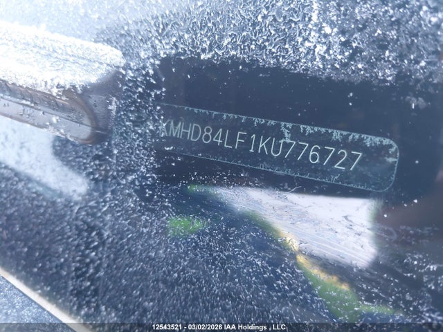 KMHD84LF1KU776727 Hyundai Elantra