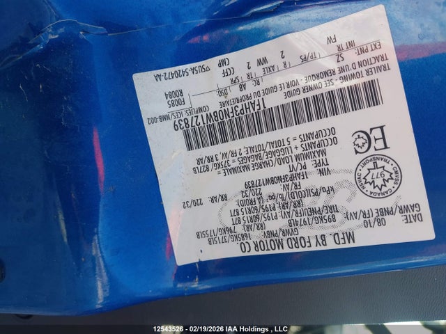 Aukcja sprzedaży 2011 Ford Focus Se, vin: 1FAHP3FN0BW127839, numer aukcji: 12543526