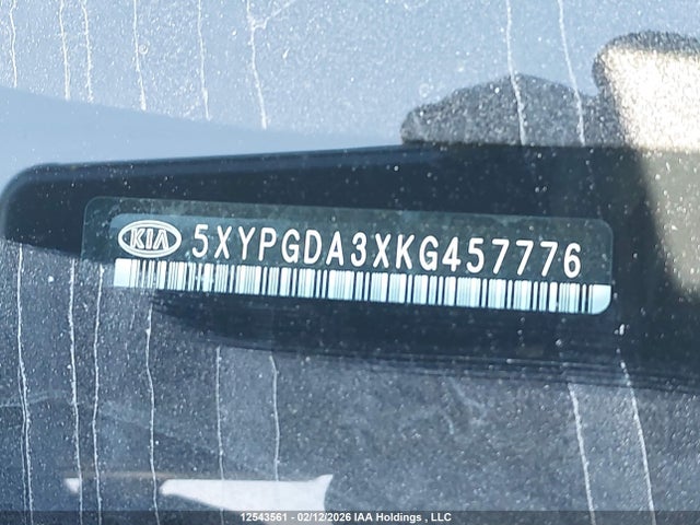 5XYPGDA3XKG457776 KIA Sorento L/lx