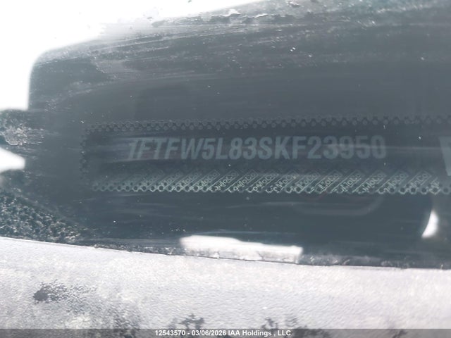Aukcja sprzedaży 2025 Ford F-150, vin: 1FTFW5L83SKF23950, numer aukcji: 12543570