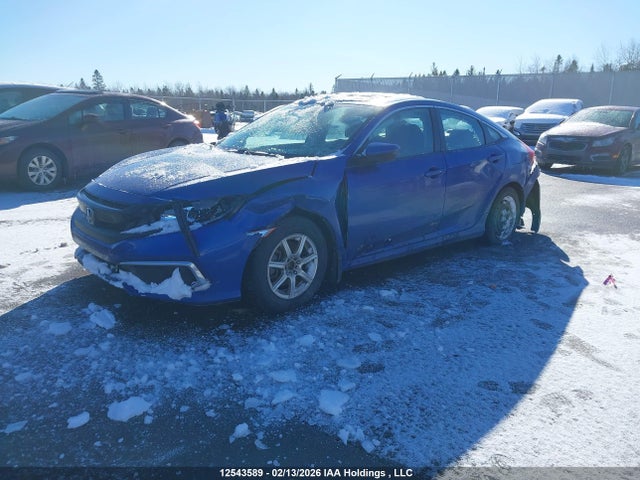 2020 Honda Civic Lx მანქანა იყიდება აუქციონზე, vin: 2HGFC2F53LH016324, აუქციონის ნომერი: 12543589