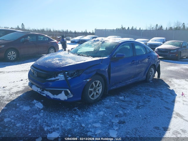 2020 Honda Civic Lx მანქანა იყიდება აუქციონზე, vin: 2HGFC2F53LH016324, აუქციონის ნომერი: 12543589