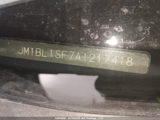 12543608 :رقم المزاد ، JM1BL1SF7A1217418 vin ، 2010 Mazda Mazda3 Gs/gx مزاد بيع