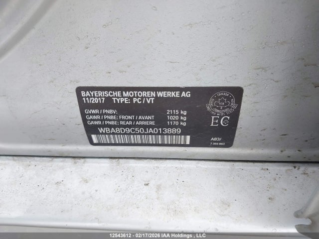 WBA8D9C50JA013889 BMW 330i Xdrive