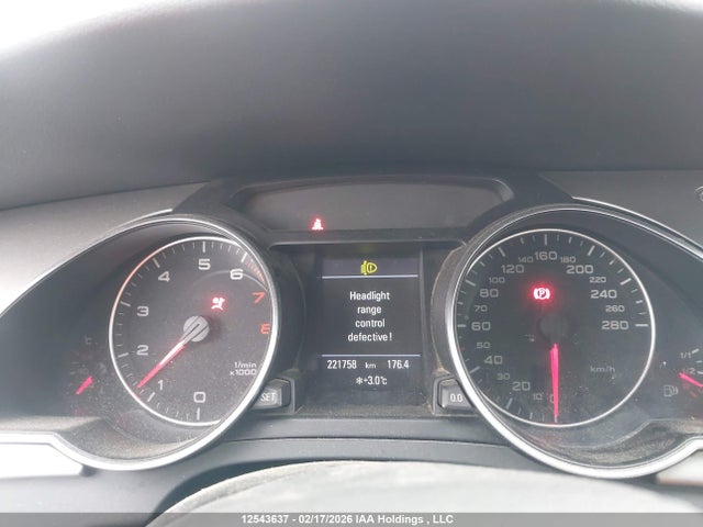 Продаж на аукціоні авто 2009 Audi A5 Quattro, vin: WAUDK68TX9A044752, номер лоту: 12543637
