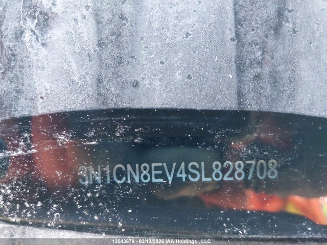 3N1CN8EV4SL828708 Nissan VERSA SV