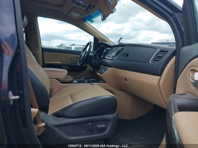 2015 Kia Sedona Sxl მანქანა იყიდება აუქციონზე, vin: KNDME5C15F6042643, აუქციონის ნომერი: 12543715