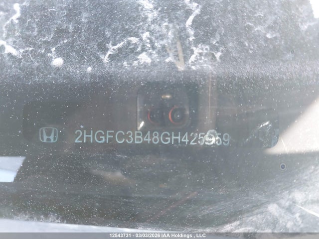 Aukcja sprzedaży 2016 Honda Civic Ex, vin: 2HGFC3B48GH425959, numer aukcji: 12543731