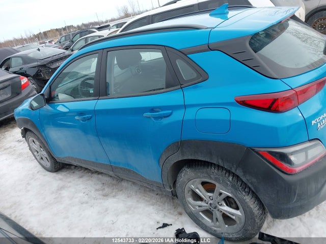 12543733 :رقم المزاد ، KM8K2CAB2PU973562 vin ، 2023 Hyundai Kona Preferred Awd مزاد بيع