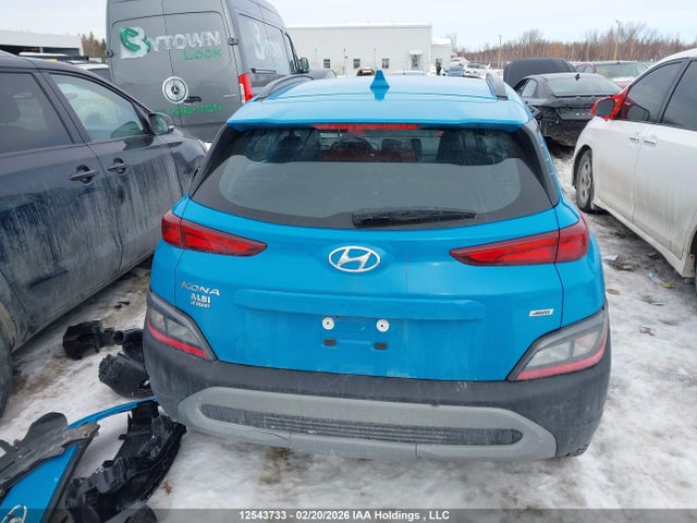 12543733 :رقم المزاد ، KM8K2CAB2PU973562 vin ، 2023 Hyundai Kona Preferred Awd مزاد بيع