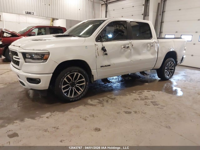 12543767 :رقم المزاد ، 1C6SRFVT4NN120129 vin ، 2022 Ram 1500 Sport مزاد بيع