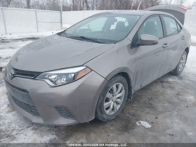 12543824 :رقم المزاد ، 2T1BURHE3FC398207 vin ، 2015 Toyota Corolla Le مزاد بيع