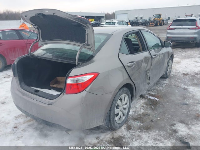 12543824 :رقم المزاد ، 2T1BURHE3FC398207 vin ، 2015 Toyota Corolla Le مزاد بيع