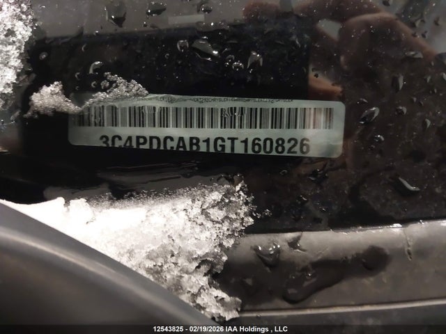12543825 :رقم المزاد ، 3C4PDCAB1GT160826 vin ، 2016 Dodge Journey Se مزاد بيع