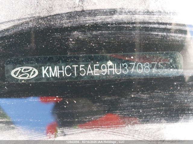 KMHCT5AE9HU370875 Hyundai ACCENT SE