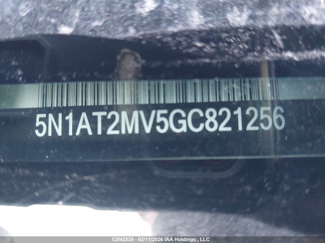 5N1AT2MV5GC821256 Nissan Rogue S/sl Premium/sv