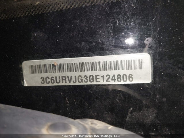 3C6URVJG3GE124806 RAM Promaster 3500 High Roof