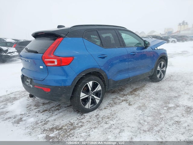 YV4ED3UR7M2543857 Volvo Xc40 Recharge Pure Electric P8 Eawd