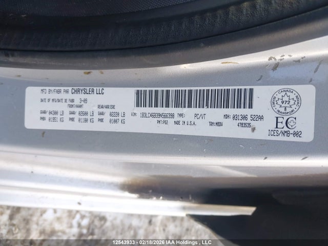Aukcja sprzedaży 2009 Dodge Avenger Se/sxt, vin: 1B3LC46B39N566398, numer aukcji: 12543933