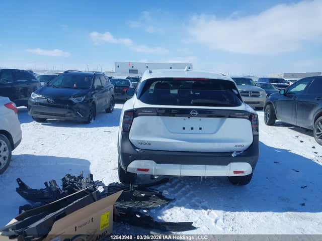 2025 Nissan Kicks Sv მანქანა იყიდება აუქციონზე, vin: 3N8AP6CB2SL415864, აუქციონის ნომერი: 12543948