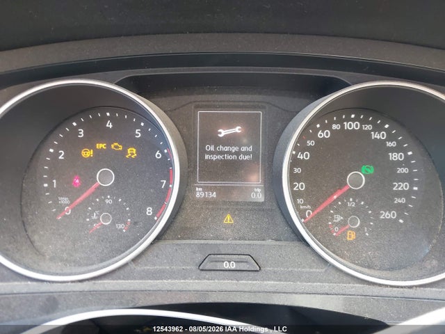 12543962 :رقم المزاد ، 3VV0B7AX9JM195479 vin ، 2018 Volkswagen Tiguan Trendline مزاد بيع
