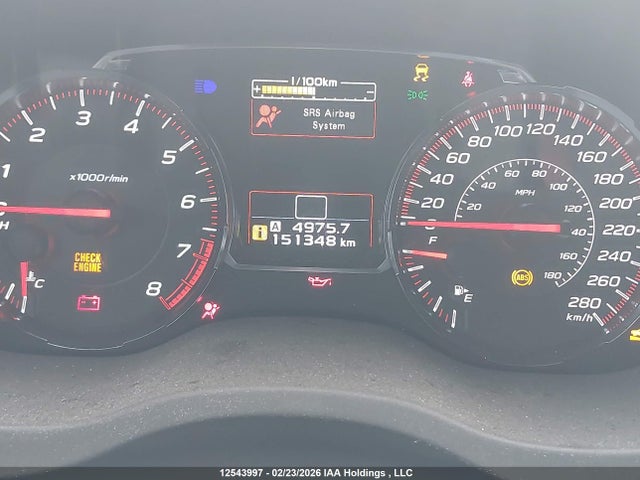 JF1VA1K64J9808560 Subaru Wrx Sport-tech